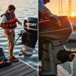 obsługa silnika zaburtowego