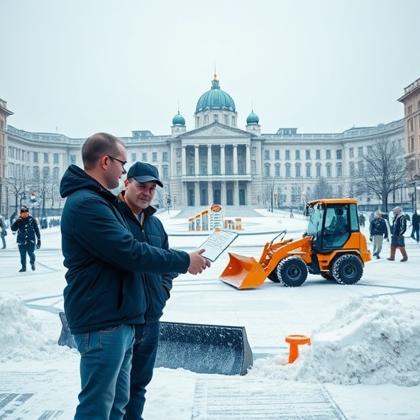 odśnieżanie placów warszawa