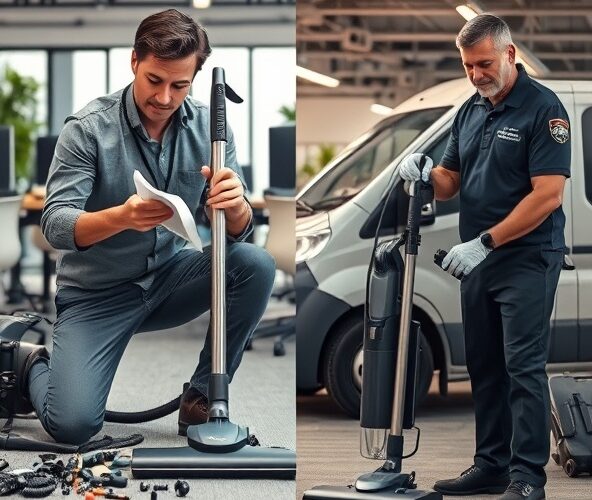 Czy warto serwisować odkurzacz biurowy samodzielnie czy zlecić serwis?