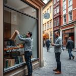 oklejanie witryn poznań