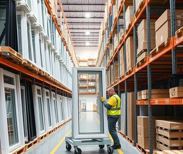 Jak przechowywać okna Ochmanów w małym magazynie sklepowym?