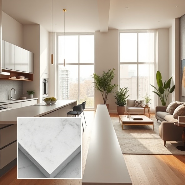 parapety z konglomeratu