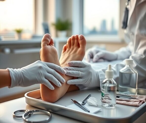 Jak wybrać pedicure leczniczy w Warszawie dla stopy cukrzycowej?