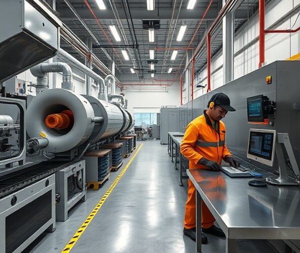 Jak zorganizować linię produkcji profili gumowych w małej fabryce?