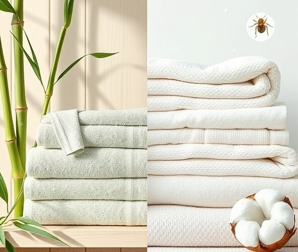 Czy ręczniki z bambusa są lepsze dla alergików niż bawełniane?