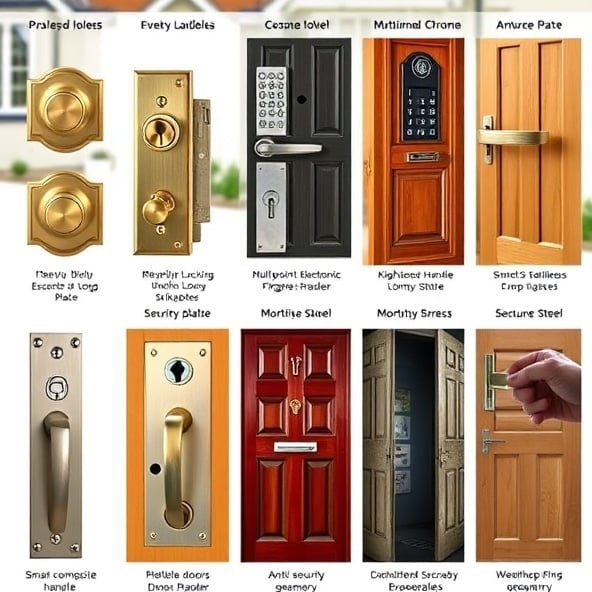 rodzaje klamek do drzwi zewnętrznych