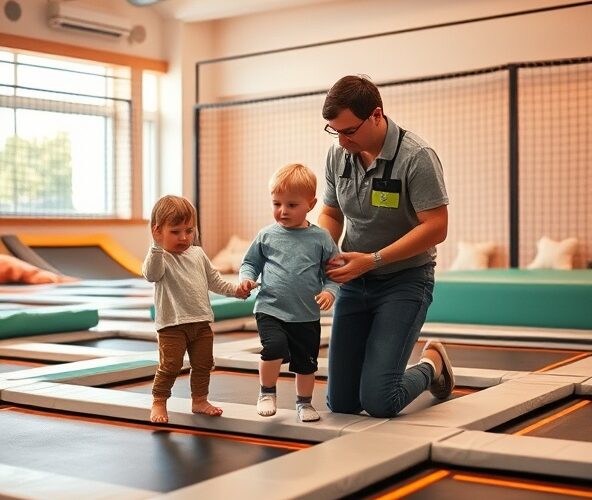 Jak wybrać salę zabaw z trampolinami w Radomiu dla 5‑latka z lękiem wysokości?