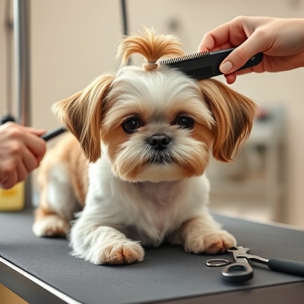 shih tzu fryzura