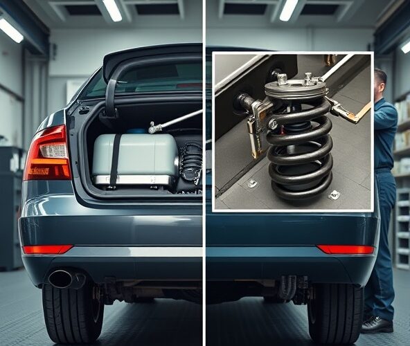 Czy sprężyny pomocnicze Skoda Octavia 3 poprawią nośność przy LPG?