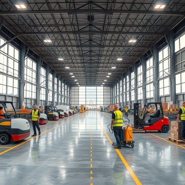 sprzątanie hal warszawa