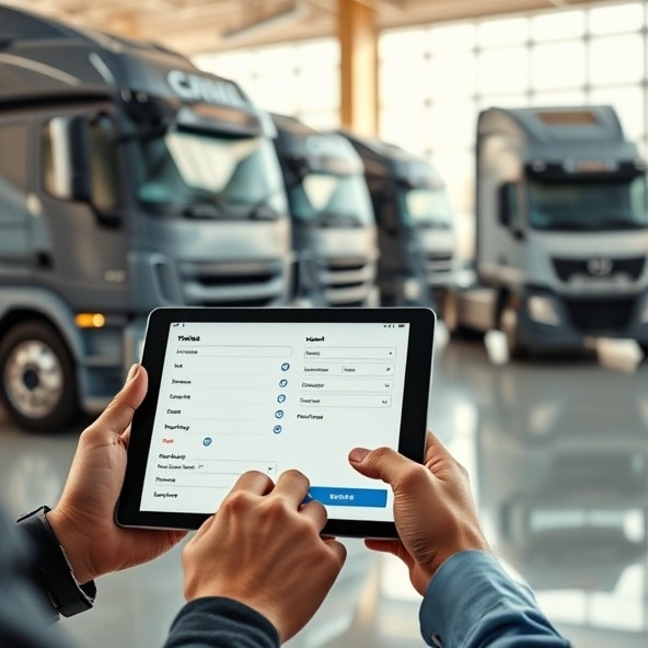 sprzedaż aut ciężarowych