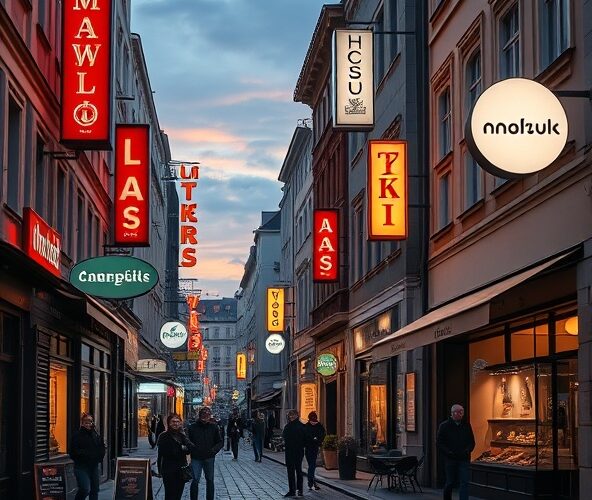 Jakie szyldy reklamowe w Warszawie przyciągną więcej klientów?