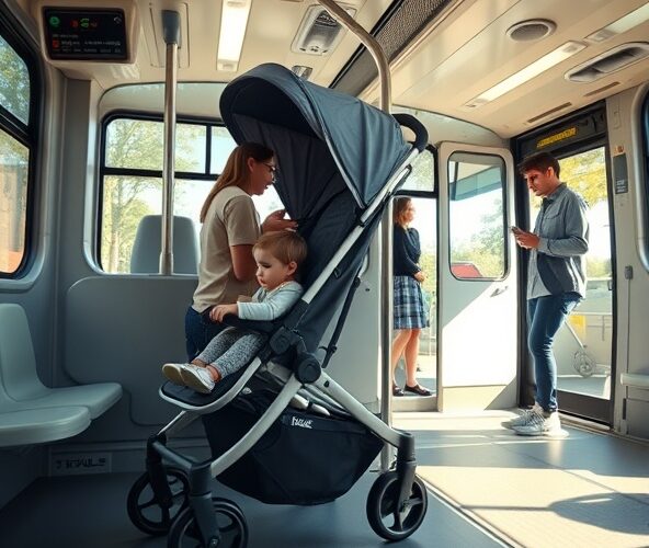 Czy Thule Urban Glide 3 Double jest dopuszczalny w autobusie miejskim?