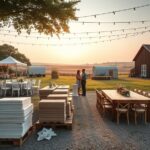 wypożyczalnia stołów i krzeseł