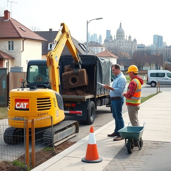 wywóz ziemi z wykopu warszawa