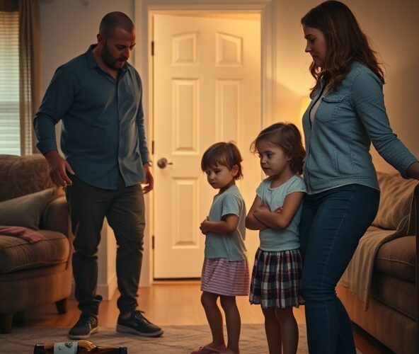 Jak partner może reagować na agresywne zachowanie alkoholika przy dzieciach, żeby zadbać o ich bezpieczeństwo i własne granice?