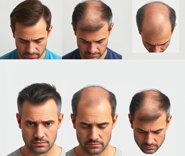 Jakie objawy świadczą o postępujących zakolach u mężczyzn?