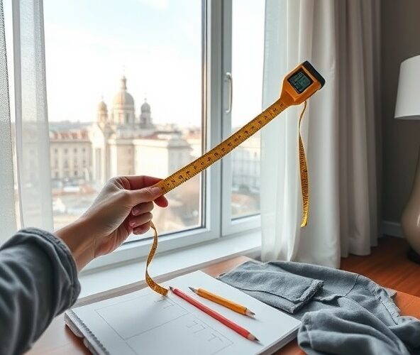 Jak zmierzyć okna przed zamówieniem zasłon na wymiar w Warszawie?