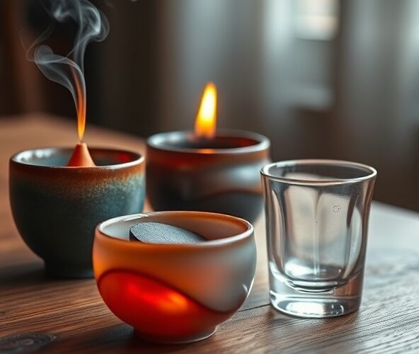 Czy kubeczki żywiczne do kadzideł są odporne na temperaturę?