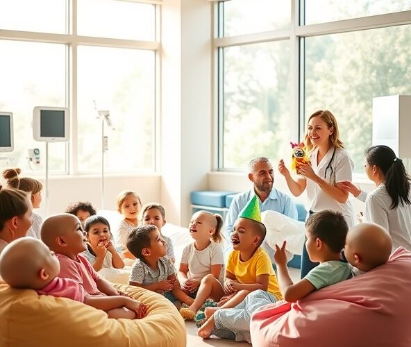 Czy leczenie śmiechem u dzieci onkologicznych zmniejsza lęk?