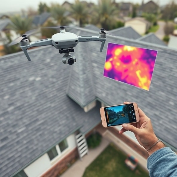 lokalizacja nieszczelności dachów