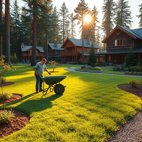 zakładanie trawników podkowa leśna