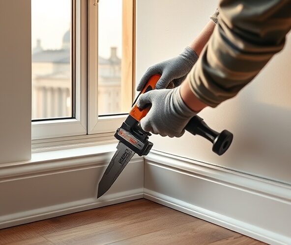 Jak uniknąć uszkodzeń ścian i paneli przy montażu listew przypodłogowych w Warszawie?