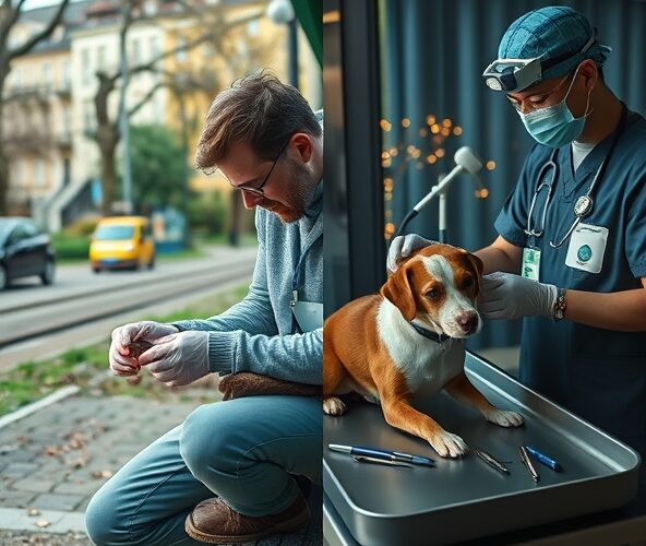 Czy odkleszczanie psa na Pradze Południe lepiej zrobić samodzielnie czy w całodobowej klinice weterynaryjnej?
