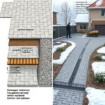 układanie kostki brukowej błonie