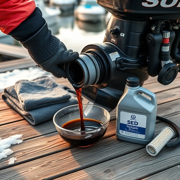 co ile wymieniać olej w silniku zaburtowym