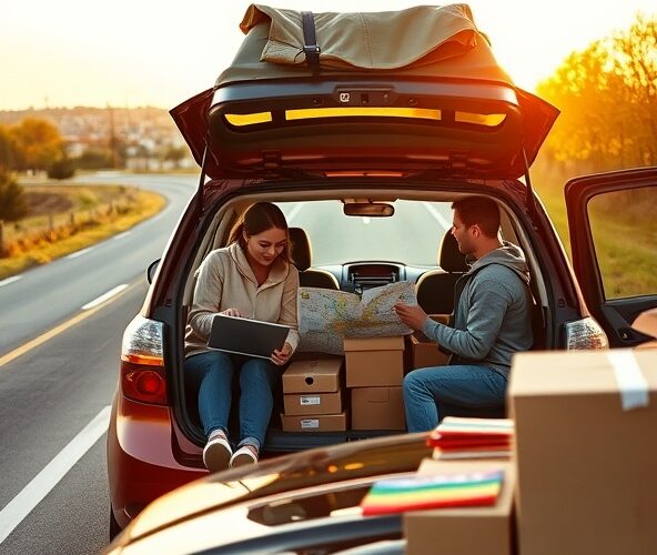 Jak obniżyć koszt przeprowadzki na Litwę dla 2‑osobowej rodziny z autem?