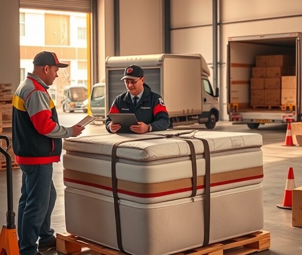 Jak sklep z łóżkami wybrać kuriera dla przesyłek dużogabarytowych?